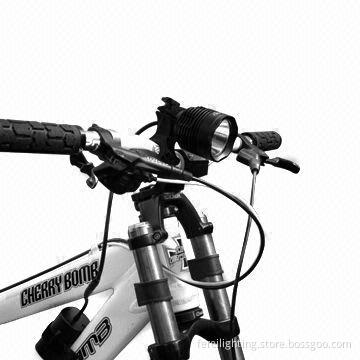 LED Bicycle Lamp with Cree MC-E LED 900 Lumens, Max-Mid-Min-Blinking Modes